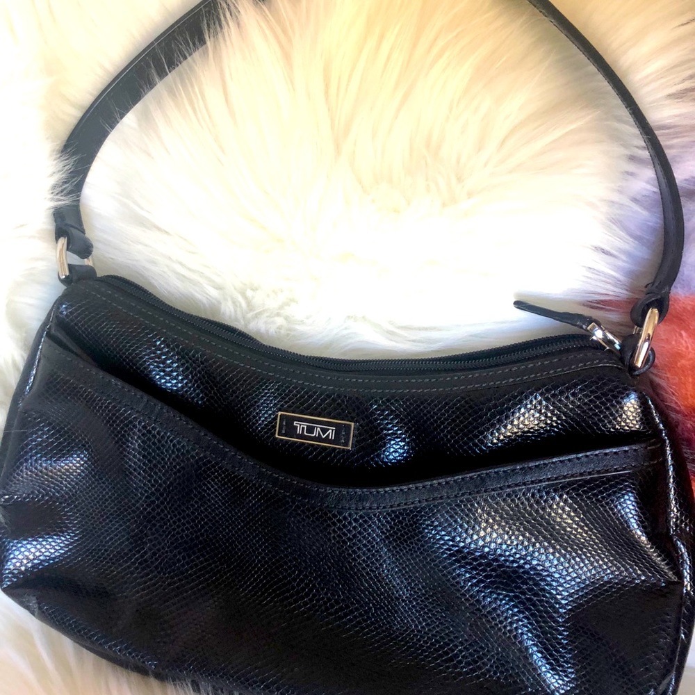 Tumi Black Leather Purse